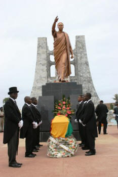 Kwame Nkrumah And His Wife